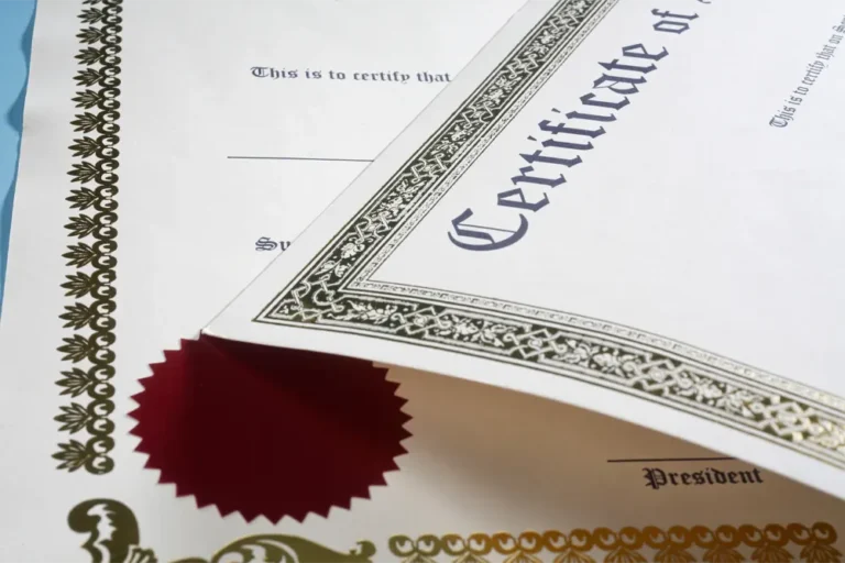 Certificate Duplication