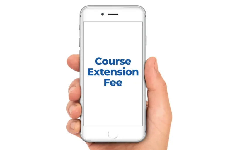 Course Extension Fee